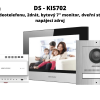 DS-KIS702 kit videotelefonu, 2drát, bytový 7" monitor, dveřní stanice, napájecí zdroj